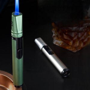 紳雅雪茄噴火筆｜極細藍焰 × 輕奢金屬工藝