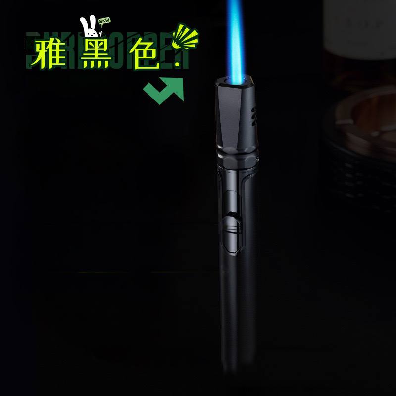 紳雅雪茄噴火筆｜極細藍焰 × 輕奢金屬工藝