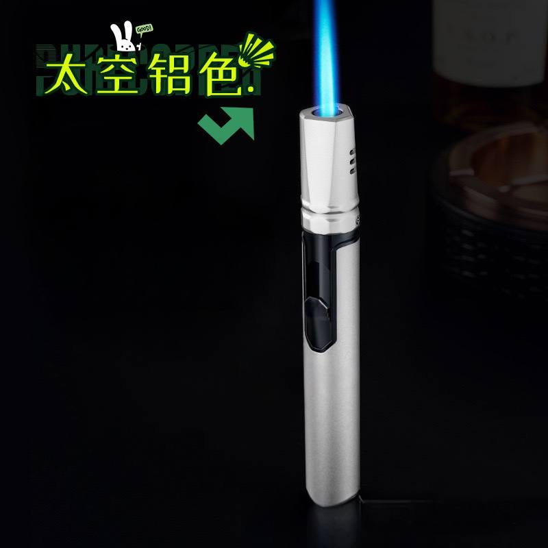 紳雅雪茄噴火筆｜極細藍焰 × 輕奢金屬工藝