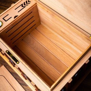 巴洛克建築工藝雪松木雪茄盒